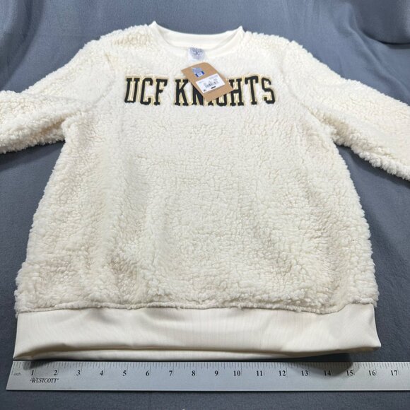 Rivalry Threads Women's Sz Small 4-6 Sweatshirt Sherpa UCF Knights Pullover New - Picture 11 of 15